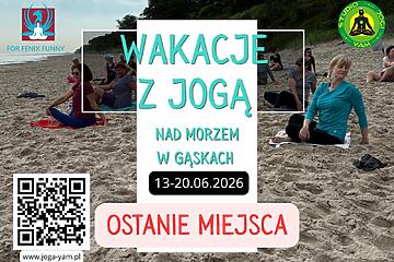 wakacje joga na plaży